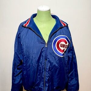 Chicago Cubs Authentic Majestic Bomber Jacket